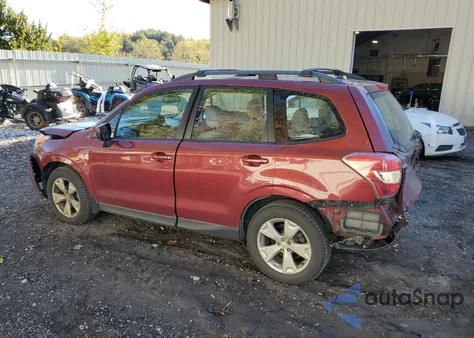 2015 Subaru Forester 2.5I из США, поврежденный, VIN JF2SJABCXFH503761